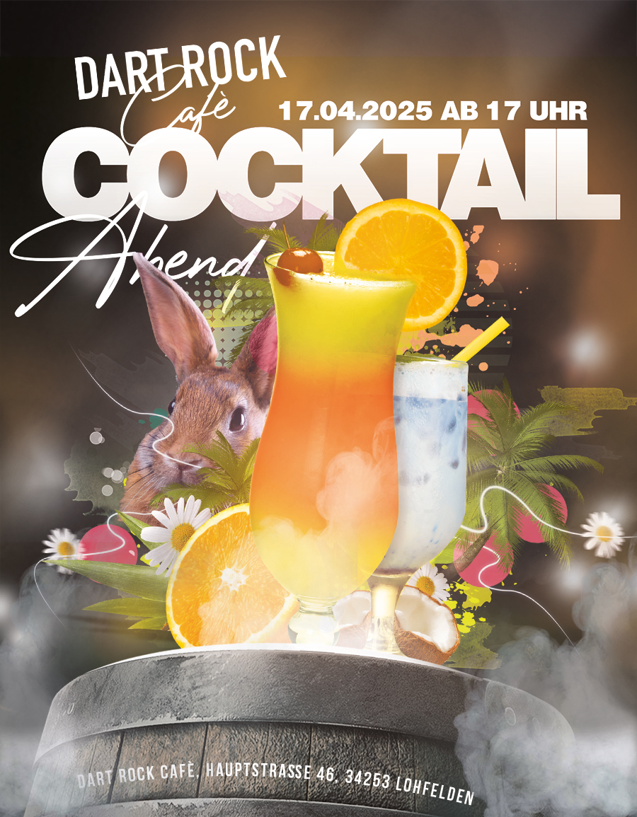 🍹 Cocktailabend am 17.04.2025 – Ein Genuss für alle Sinne! 🍹