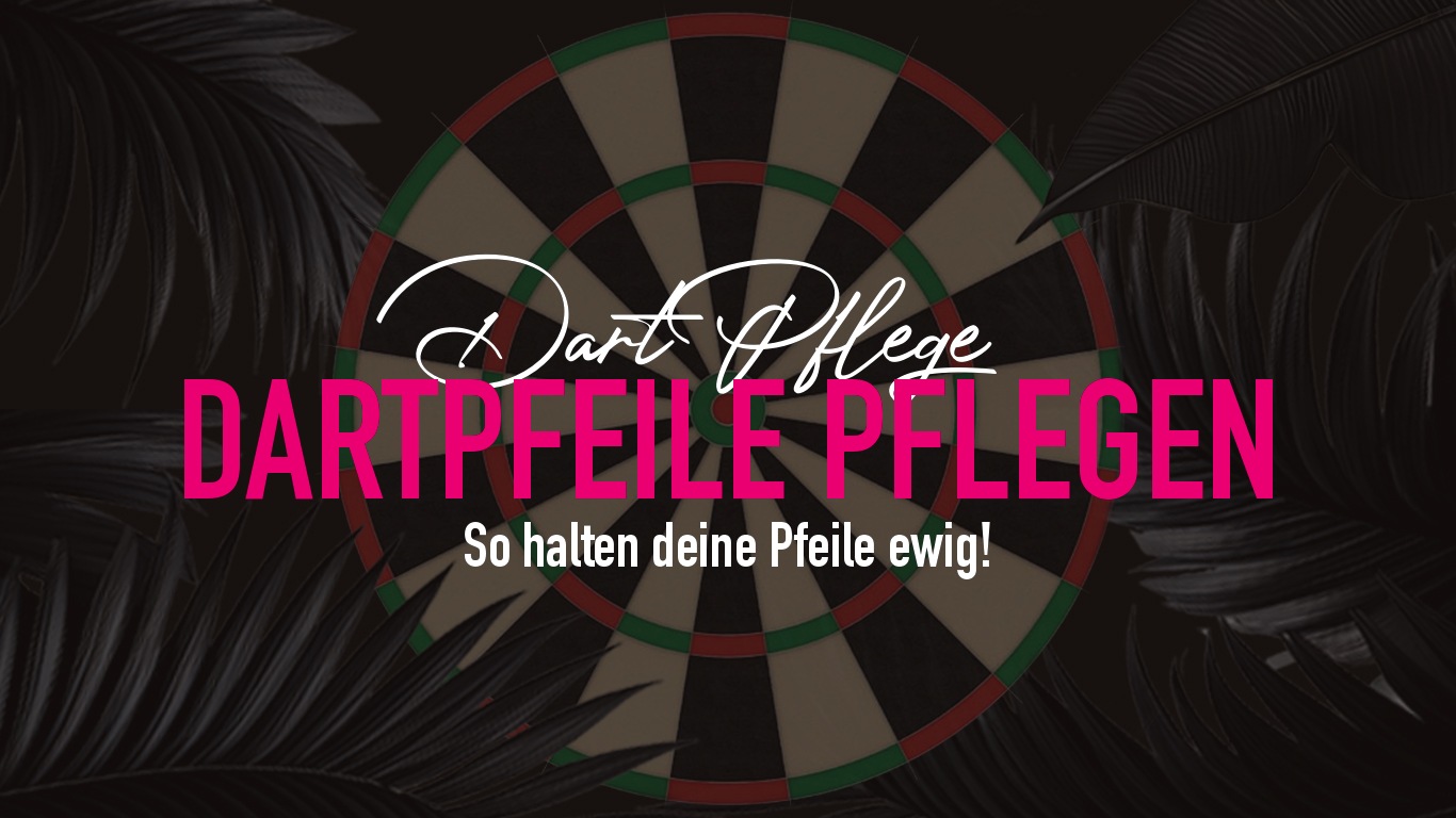 Dartpfeile pflegen & reinigen – so hältst du sie fit