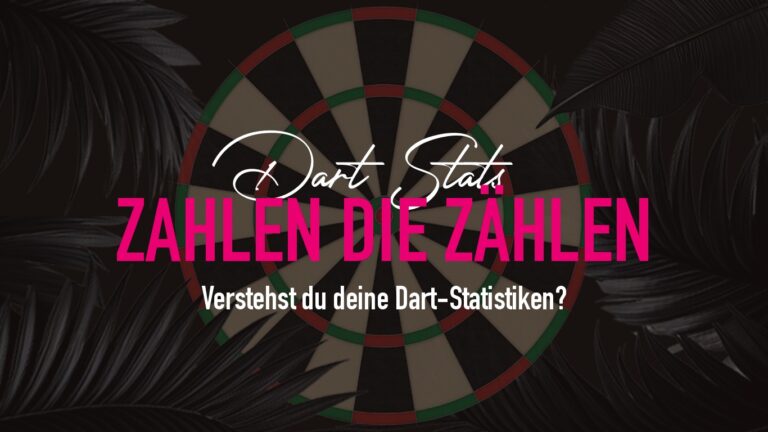 Dart-Statistiken Meistern: Average, Checkout & mehr