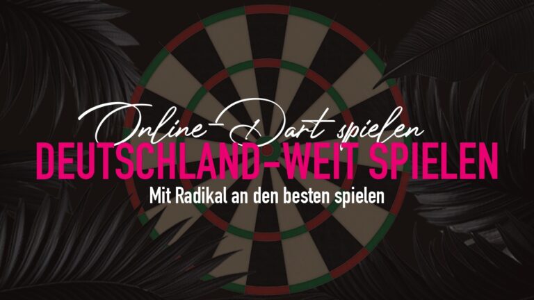 Online-Dart in Kassel: Gegen Deutschland spielen