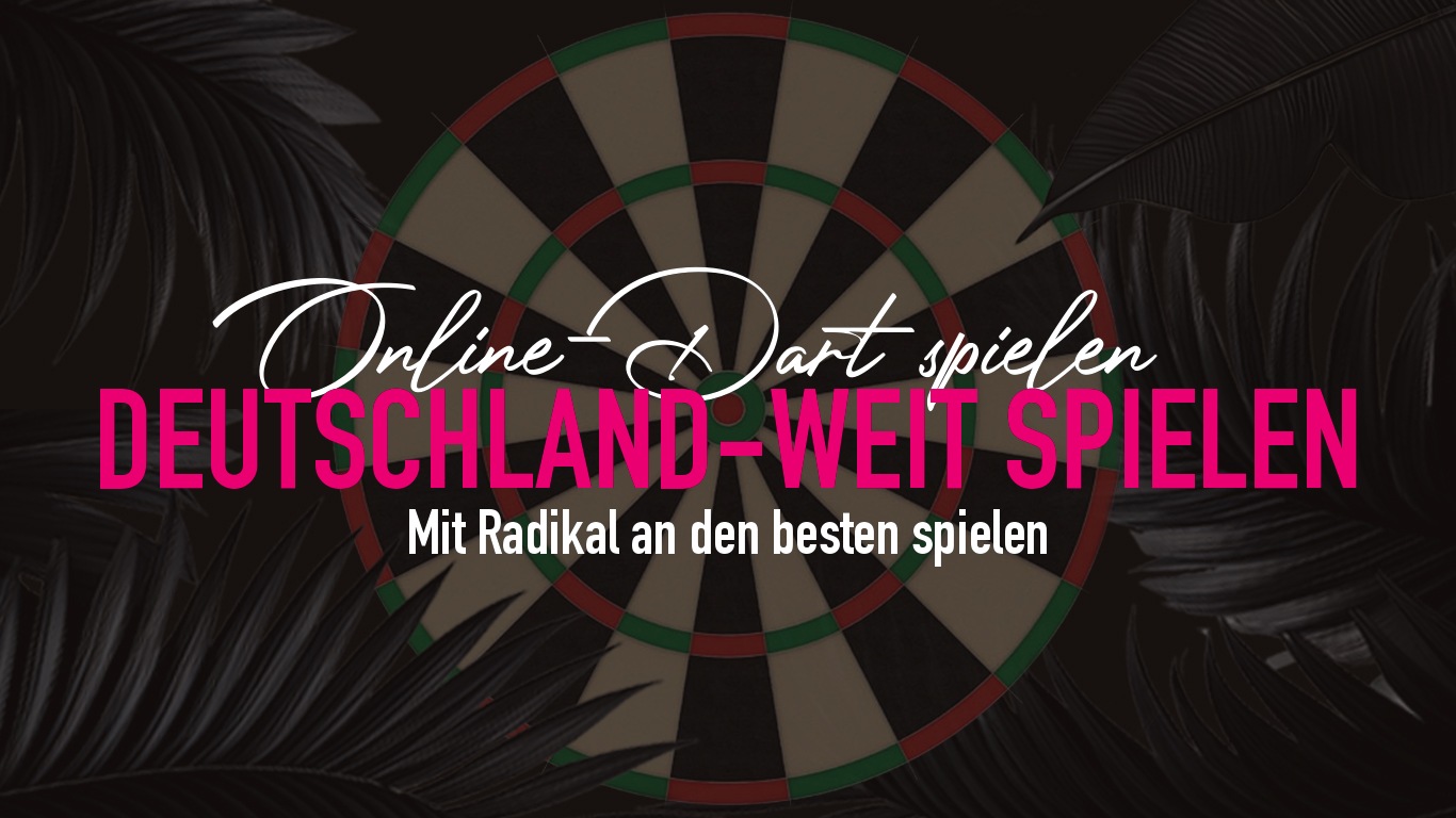 Online-Dart in Kassel: Gegen Deutschland spielen