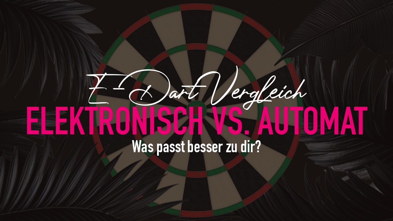 Elektronische Dartscheibe vs. Dartautomat – Der Unterschied